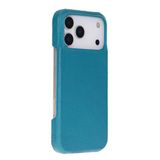 Apple İphone 17 Pro Max İçin, Hakiki Deri, El Yapımı Kılıf, Magsafe İle Uyumlu, İç Yüzeyi Kadife, Turkuaz