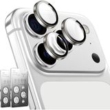 Apple iPhone 17 Pro Max Parmak Izi Bırakmayan Safir Anti-Reflective Sapphire Vault Kamera Lens Koruyucu - Titanyum Gri