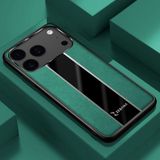 Apple iPhone 17 Pro Max Uyumlu Kılıf Zebana Premium Deri Kılıf Yeşil