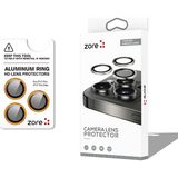 Apple iPhone 17 Pro Max Uyumlu Zore Cl-12 Premium Safir Parmak Izi Bırakmayan Anti-Reflective Kamera Lens Koruyucu - Turuncu