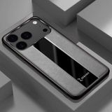 Apple iPhone 17 Pro Uyumlu Kılıf Zebana Premium Deri Kılıf Gri