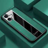 Apple iPhone 17 Uyumlu Kılıf Zebana Premium Deri Kılıf Yeşil