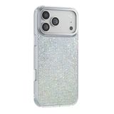 Apple İphone 18 Pro Kılıf M-Safe Şarj Özellikli El İşlemeli Swarovski Taşlı Zore Paris Riva Sert Pc Kapak