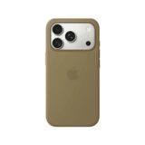 Apple iPhone 18 Pro Zeytin Yeşili MagSafe Silikon Kılıf