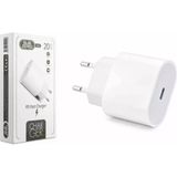 Apple Iphone 5 5s 6 7 8 11 12 13 x Xs Plus Max Pro Şarj Aleti 20W Pd Hızlı Şarj - Beyaz