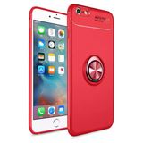 Apple İphone 6 Kılıf Range Yüzüklü Silikon - Kırmızı