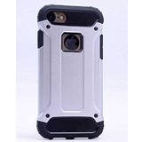Apple iPhone 6 Plus / 6S Plus ile Uyumlu Kılıf Çİft Katman Koruyucu Crash Military Tank Kılıf - Gri