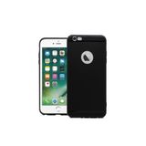 Apple iPhone 6 Plus Tıpalı Silikon Kılıf Siyah