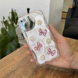 Apple iPhone 6 Plus Uyumlu Kılıf Zebana Floral Silikon Kılıf Rose Gold