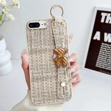 Apple iPhone 6 Plus Uyumlu Kılıf Zebana Teddy Silikon Kılıf Bej