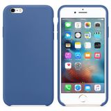 Apple iPhone 6s Plus Altı Açık Liquit Lansman Silikon Menekşe Mavisi