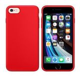 Apple iPhone 6S Plus İçi Kadife Silikon Kılıf Kırmızı