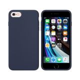 Apple iPhone 6s Plus Içi Kadife Silikon Kılıf Lacivert