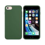 Apple iPhone 6s Plus Içi Kadife Silikon Kılıf Yeşil
