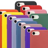 Apple İphone 7-8 Kilif Ici Kadife Silikon Lansman Tam Koruma