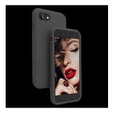 Apple iPhone 7 Ince Mat Silikon Kılıf Siyah