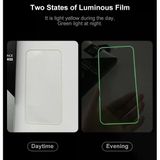 Apple İphone 7 Plus Luminous Fosforlu Tam Kaplayan Cam Sarı