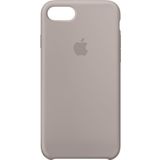 Apple iPhone 7/8 Kamelya (Camellia) Silikon Kılıf Kauçuk Arka Kapak Koyu Gri