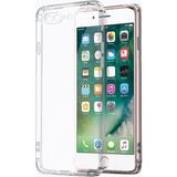 Apple iPhone 7/8 Plus Kılıf Antishock Darbe Emici Kamera Korumalı Yumuşak Esnek Şeffaf Silikon Kapak - iPhone 8 Plus / 7 Plus