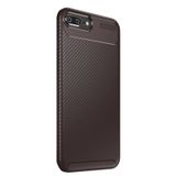 Apple İphone 8 Plus Negro Karbon Dizayn Nano Silikon Kılıf
