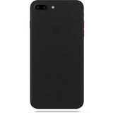 Apple iPhone 8 Plus Transparent Slim Case Siyah