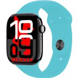Apple iPhone 8 Plus Uyumlu Turkuaz Akıllı Saat Watch10 2025 Hediyeli AMOLED EKRAN