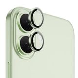 Apple İphone İle Uyumlu 16 & İphone 16 Plus İle Uyumlu Kamera Koruma Renkli Lens Koruyucu Temperli Cam Koruma