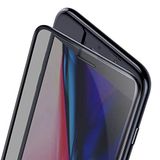 Apple iPhone SE 2020 ile uyumlu Anti-Dust Privacy Hayalet Full Ekran Koruyucu Siyah