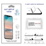 Apple iPhone SE 2020 Nano Ekran Koruyucu Ultra İNCE Esnek MAT Şeffaf