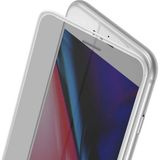 Apple iPhone SE 2022 Anti-Dust Privacy Hayalet Full Ekran Koruyucu Beyaz