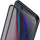 Apple iPhone SE 2022 Anti-Dust Privacy Hayalet Full Ekran Koruyucu Siyah