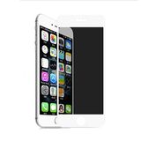 Apple iPhone SE 2022 ile uyumlu Davin 5D Privacy Cam Ekran Koruyucu Beyaz
