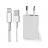 Apple iPhone USB to Lightning ve Şarj Aleti Cihazı Iphone X/ 11/ 12/ 13/ 14/ Pro/ Pro Max Tüm Serilerle Uyumlu Kablo Set 5W