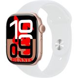 Apple iPhone x Uyumlu Beyaz Akıllı Saat WATCH10 2025 Hediyeli Amoled Ekran - 46 mm