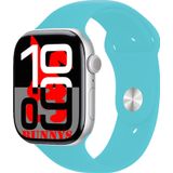 Apple iPhone X Uyumlu Turkuaz Akıllı Saat Watch10 2025 Hediyeli AMOLED EKRAN