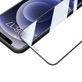 Apple iPhone XR 6.1 ile uyumlu Davin 5D Cam Ekran Koruyucu Siyah