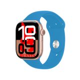 Apple iPhone XR Uyumlu Açık Mavi Akıllı Saat Watch10 2025 Hediyeli AMOLED EKRAN