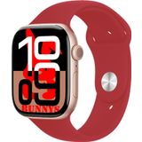 Apple iPhone XR Uyumlu Kırmızı Akıllı Saat Watch10 2025 Hediyeli AMOLED EKRAN