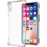 Apple iPhone X/xs Kılıf Antishock Darbe Emici Kamera Korumalı Yumuşak Esnek Şeffaf Silikon Kapak - iPhone X / XS