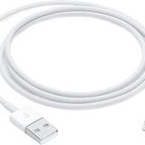 Apple Lightning 1 mt Beyaz USB Kablo