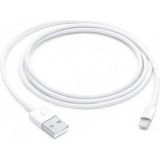 Apple Lightning To USB Kablo 1 Metre Beyaz - iPhone Uyumlu Dayanıklı Veri ve Şarj Kablosu - (Apple Türkiye Garantili)