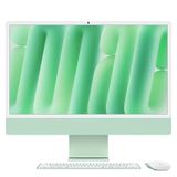 Apple M4 çipli iMac Hepsi-Bir-Arada Masaüstü Bilgisayar: 10 çekirdekli CPU, 10 çekirdekli GPU, 24 inç Retina Ekran, 16 GB Birleşik Bellek, 512 GB SSD Depolama, Uyumlu Aksesuarlar. Yeşil