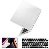 Apple Macbook Pro 13 Inc 2020-2021 İle Uyumlu Simli Parlak Kılıf A2338 A1706 A1708 A1989 A2289 A2251 Set3