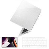 Apple Macbook Pro 13 Inc 2020-2021 İle Uyumlu Simli Parlak Kılıf A2338 A1706 A1708 A1989 A2289 A2251 Set4