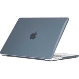 Apple Macbook Pro 14.2inç A2442 2021 ile uyumlu Kılıf Kristal Ön Arka Şeffaf Kapak TD Siyah