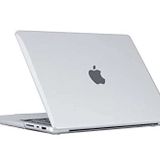Apple Macbook Pro 14inç M1/M2 A2442 A2779 ile uyumlu Kılıf Kristal Ön Arka Şeffaf Kapak Renksiz