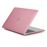 Apple Macbook Pro 16inç M3/M4/MAX A3403 A3186 A2991 ile uyumlu Kılıf Mat Ön Arka Kapak Pembe