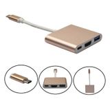 Apple Macbook USB 3.1 (TYPE-C) to HDMI + USB 3.0 Çevirici Kablo