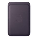 Apple Mgh84zm/a iPhone için MagSafe özellikli Mikro Dokuma Cüzdan Gece Yarısı Moru
