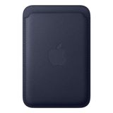 Apple Mgh94zm/a iPhone için MagSafe özellikli Mikro Dokuma Cüzdan Lacivert